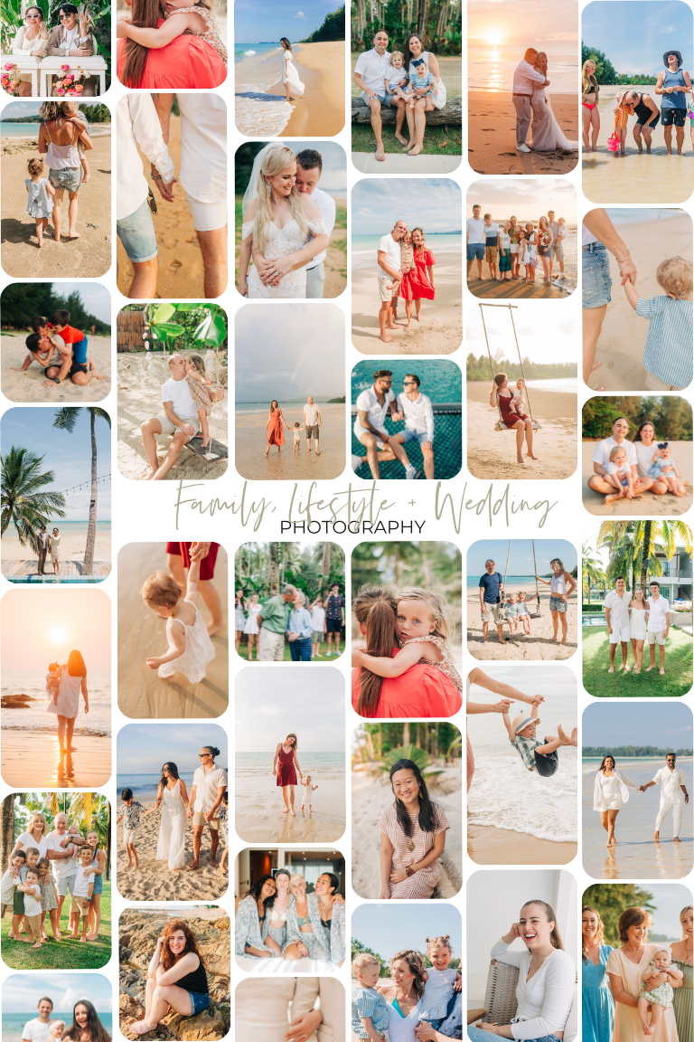 Family, lifestyle + wedding photography in khao lak by Cherry May Ward Photography